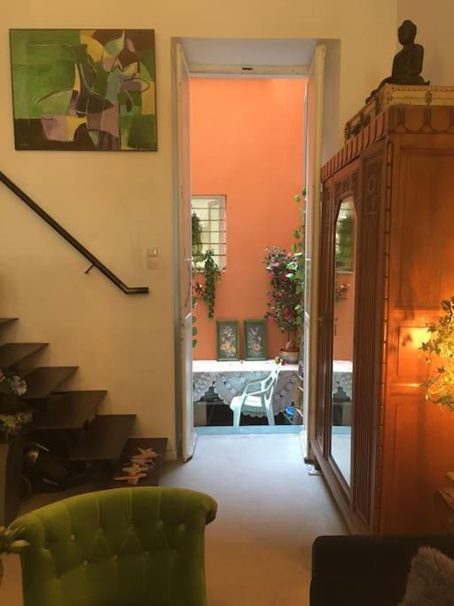 Loft D Artistes Avec Patio Au Port De Niza Exterior foto
