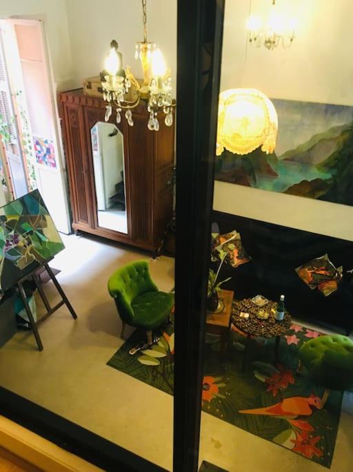Loft D Artistes Avec Patio Au Port De Niza Exterior foto